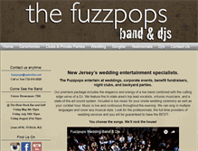 Tablet Screenshot of fuzzpops.com